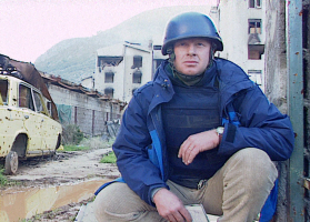 Guest speaker Tony Birtley - War correspondent for ABC News (US), ITN, Chn 4 News, CNN etc.